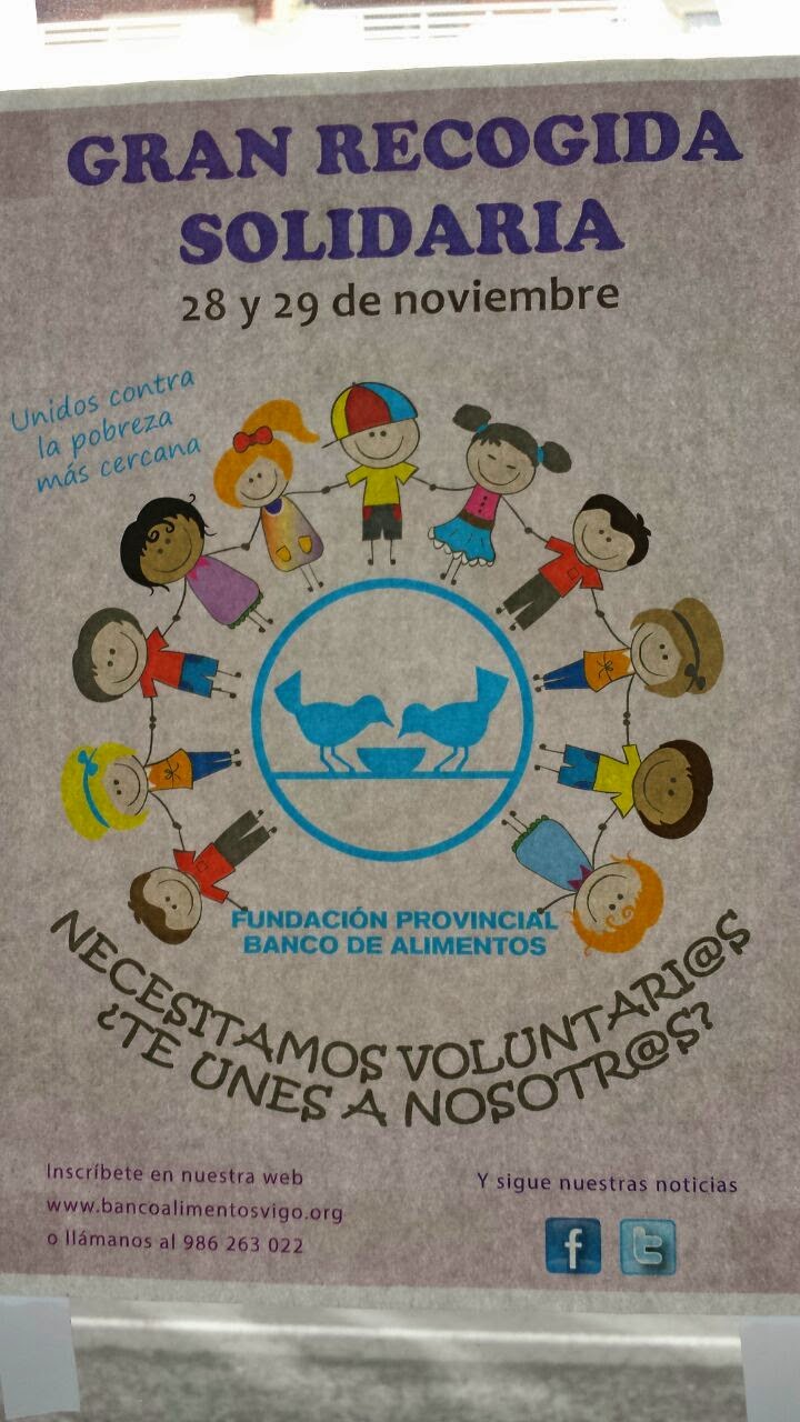 ANPA Jesuitas Vigo : Gran recogida solidaria del Banco de Alimentos