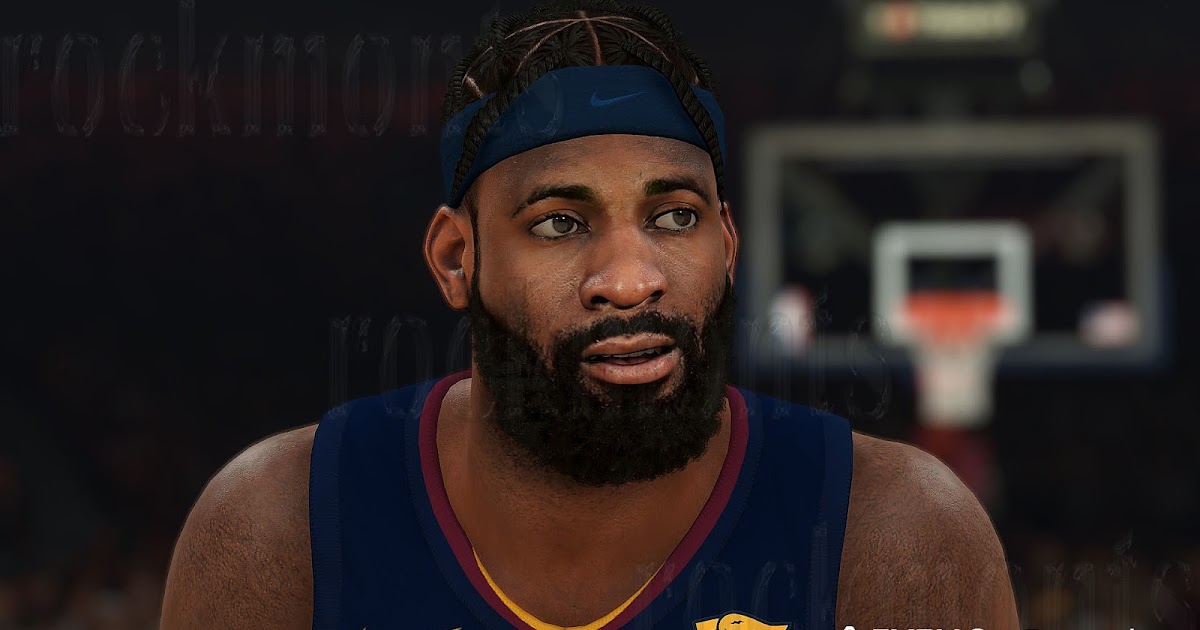 Andre Drummond Cyberface, Hair and Body Model By Emnashow2k [FOR 2K20]