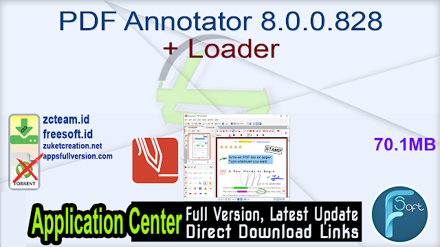PDF Annotator 8.0.0.828 + Loader_ ZcTeam.id