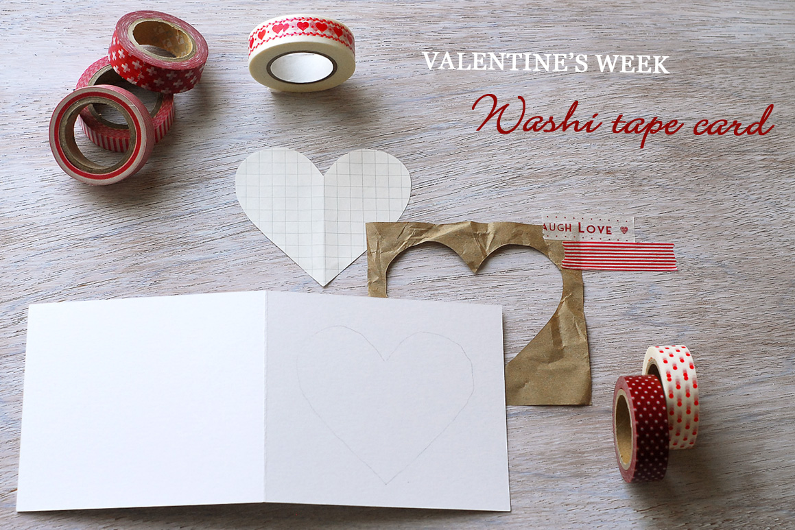 WASHI TAPE VALENTINE'S DAY CARD SAS does WASHI TAPE VALENTINE'S
