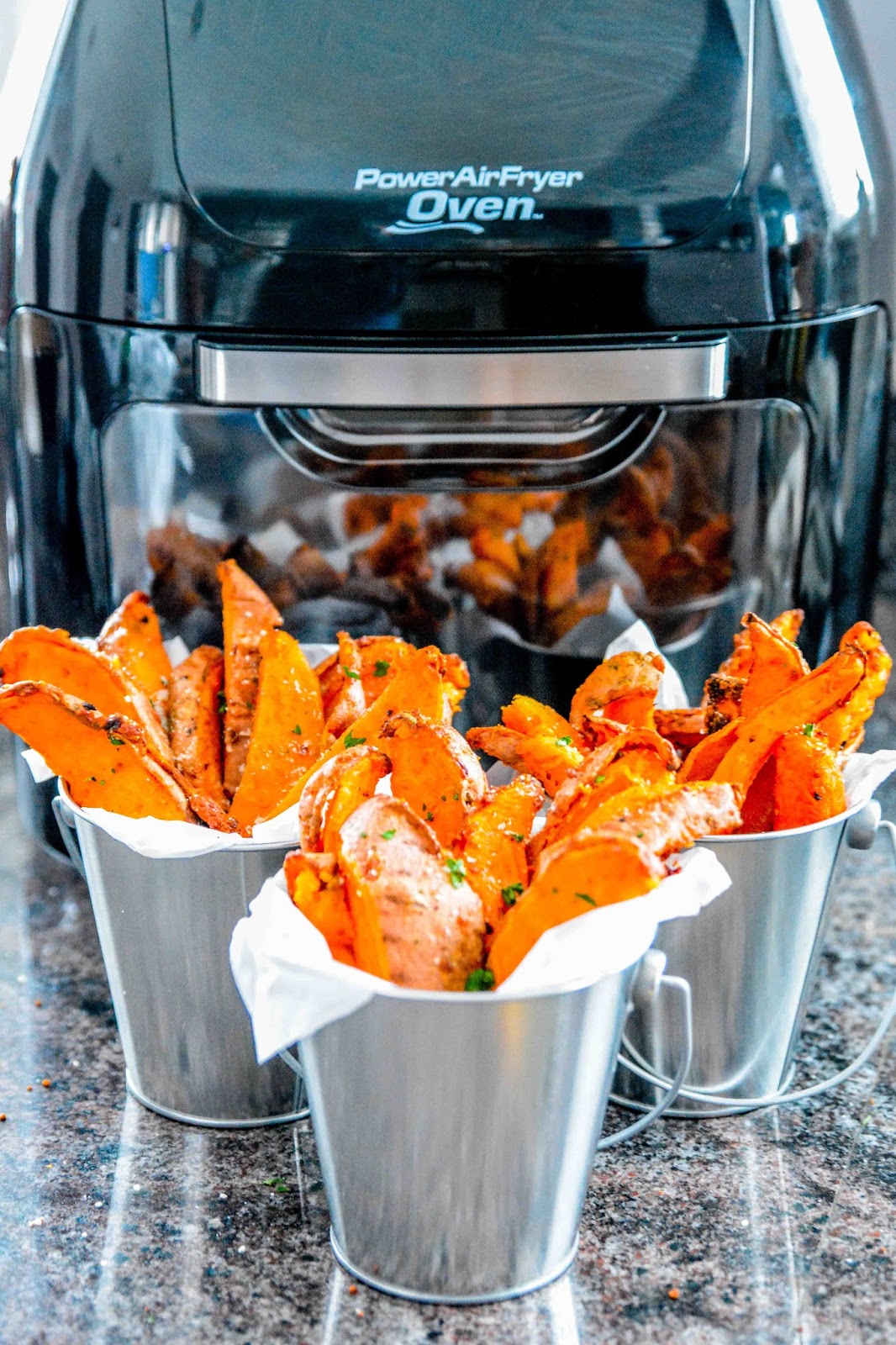 Theresa's Mixed Nuts Happiness is Homemade in a Power AirFryer Oven