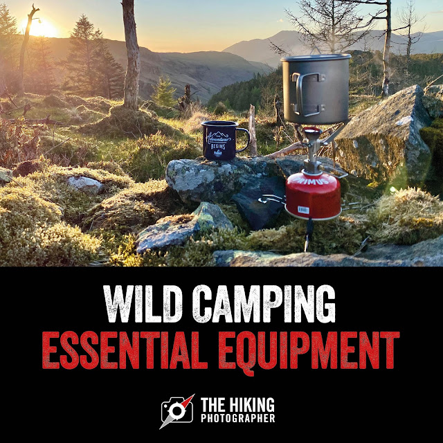 Wild camping essential equipment