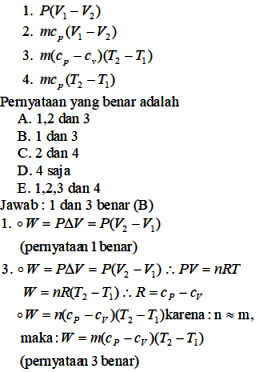 Destinasi Fisika Chapter 20 Termodinamika Snmptn