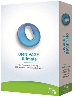 Nuance OmniPage Ultimate 19.1 poster box cover