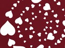 These sticker Heart vinyl decals come in packs of different sizes. You can cut them out, place them on a wall in your own design layout. The can be mixed with other shapes, quotes or other vinyl designs.  The shapes could work well with an love themed rooms, girly rooms, glamorous themes, Barbie themes and cute themes.