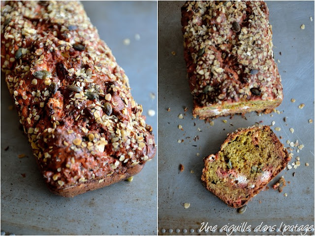 Ottolenghi's Beet Caraway, & Goat Cheese Bread