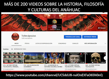 MÁS DE 200 VIDEOS SOBRE LA HISTORIA DEL ANÁHUAC