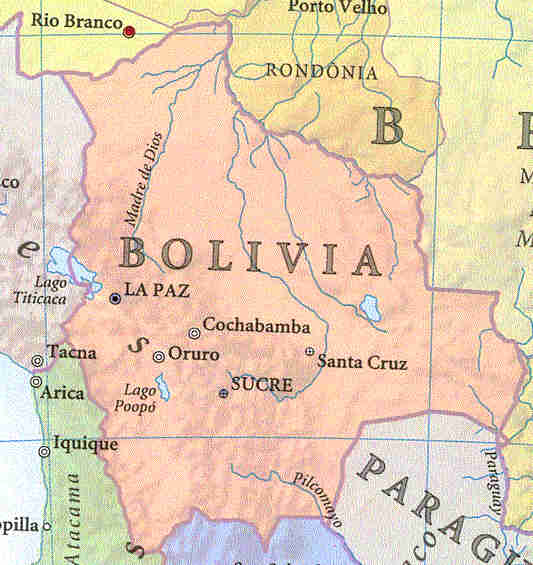 Puerto Palabra Geografía de Bolivia. Parte I