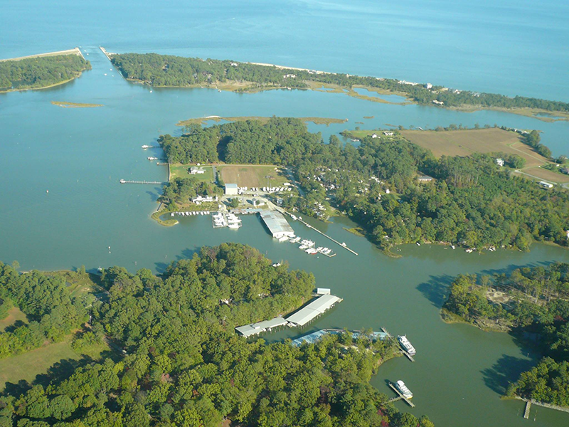 Passport America Site Seers Smith Point Marina, Reedville, VA