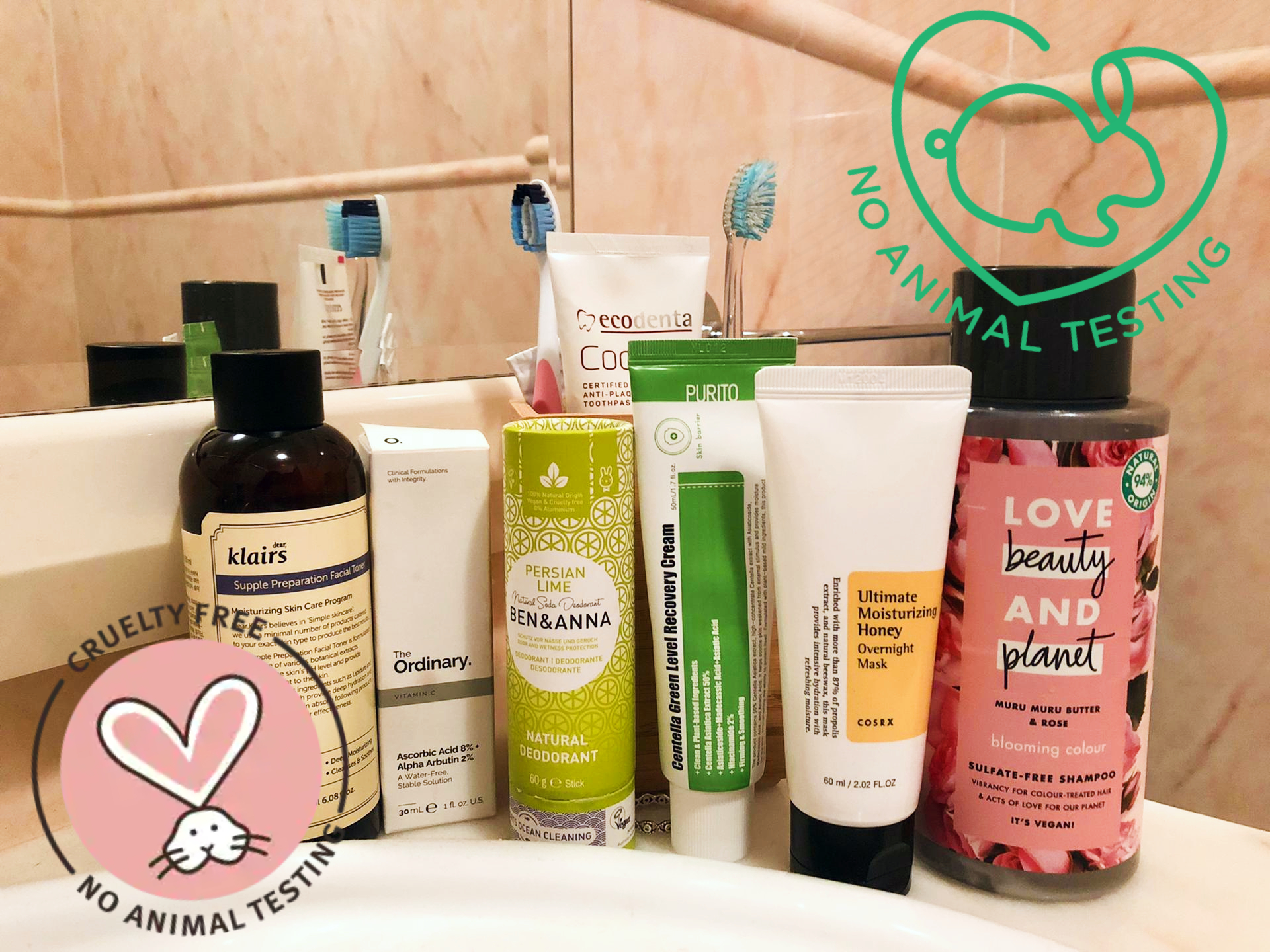 Crueltyfree brands (from products that I use) Selfcare edition Be