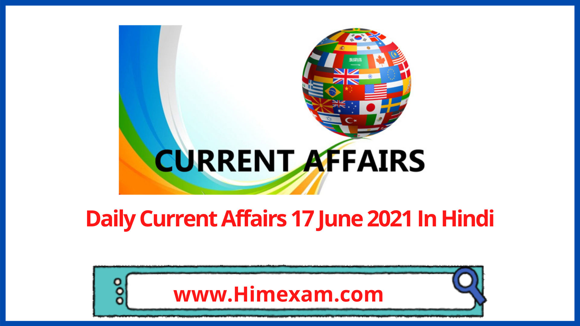 Daily Current Affairs 17 June 2021 In Hindi
