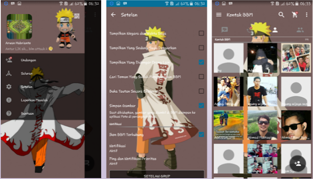 BBM Mod Naruto 2.13.1.14 Apk