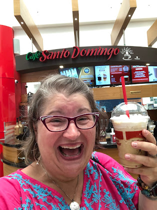 2021, Cafe Santo Domingo, Iced Chai Latte, Punta Cana DR