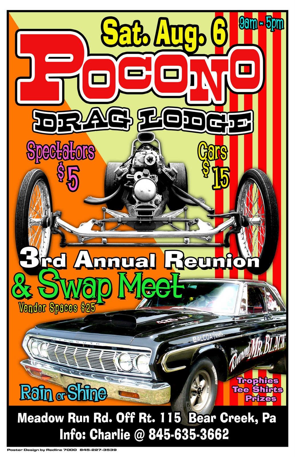Motor Chaos Fourth Pocono Drag Lodge Reunion gets Green Light!!!