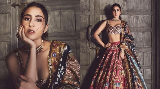 Sara Ali Khan Is Blowing Away Netizens' Mind With Her Enchanting Traditional Lehenga Attire.