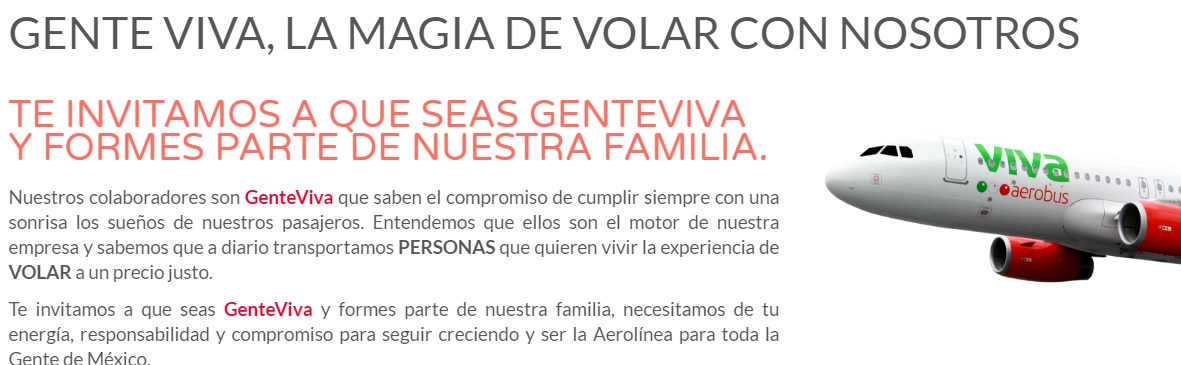 Vivaaerobus Vivaaerobus vacantes de empleo y vuelos baratos en linea