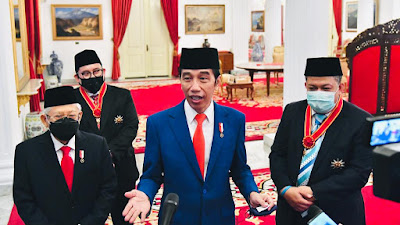 Presiden Jokowi: Penganugerahan Tanda Jasa dan Kehormatan Telah Melalui Pertimbangan Matang