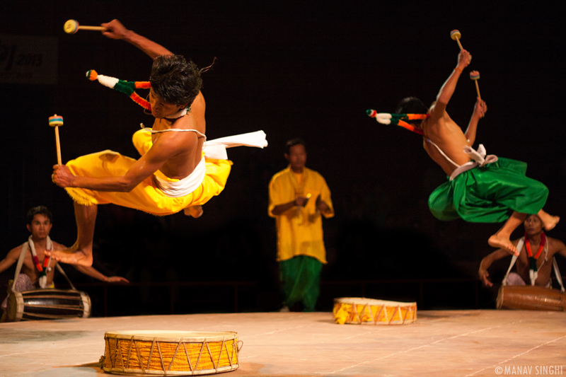 Pung Cholam or Dhol Cholam from Manipur.