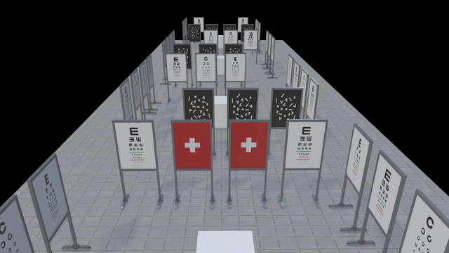 3D Model IT Poster Slam Maze