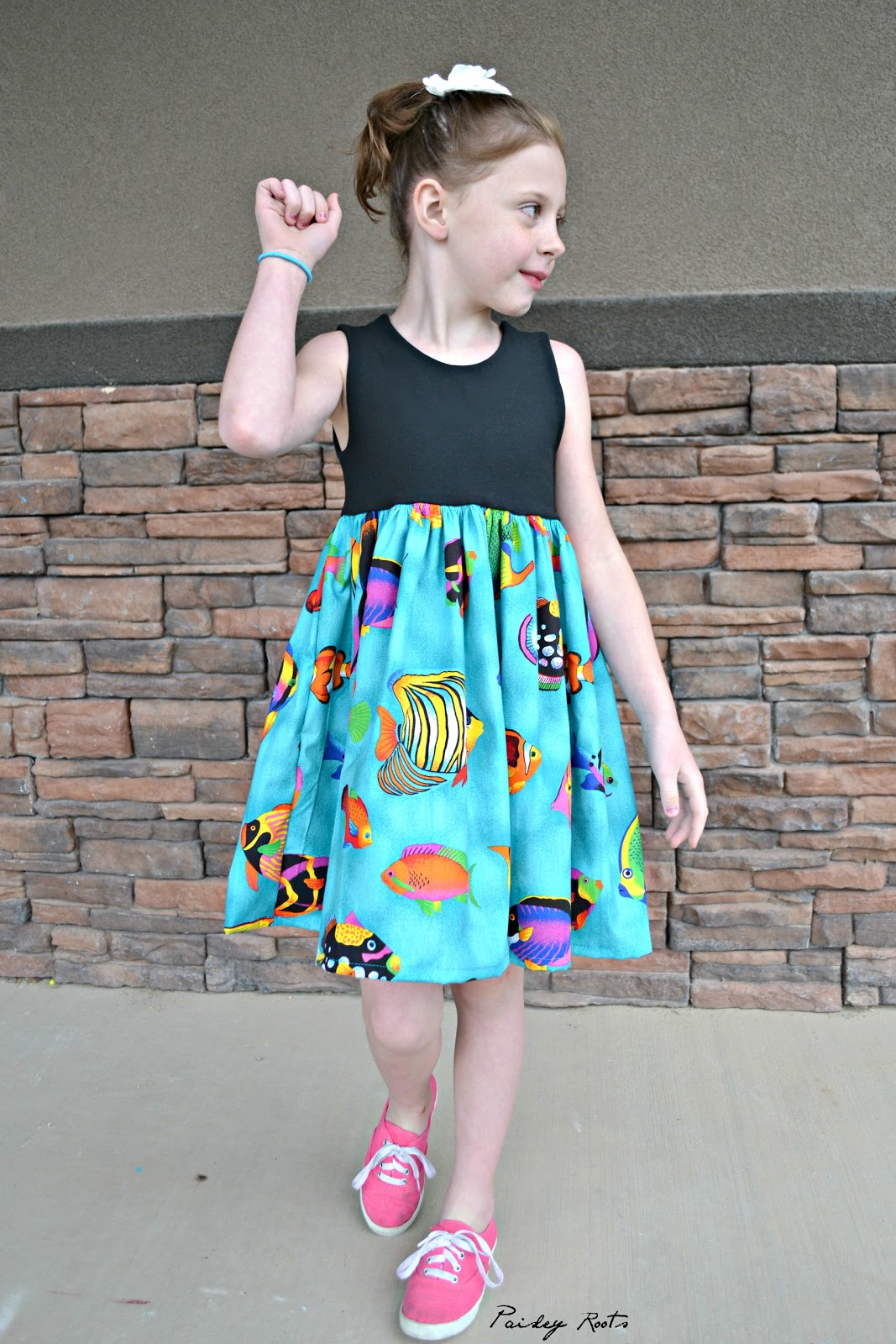 Paisley Roots Adelyn's Aquarium Dress