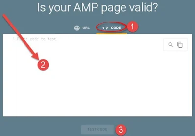 Cara Cek Blog Valid AMP di AMP Test - Google Seacrh Console