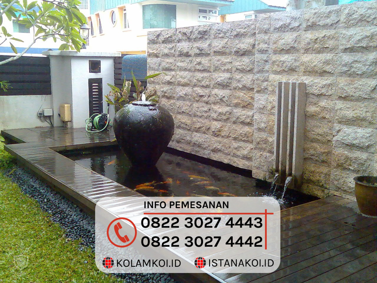 jasa pembuatan kolam koi Pacitan