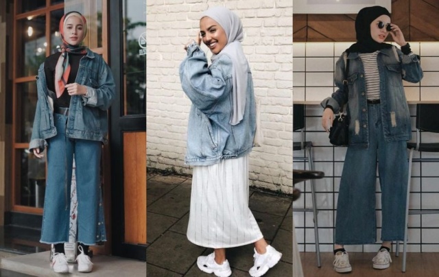 5 Tips Jaket Jeans untuk Outfit Kuliah