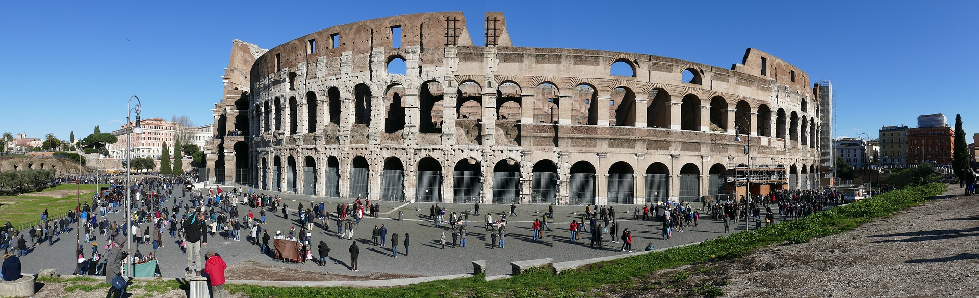 Panoramic View of Colosseum