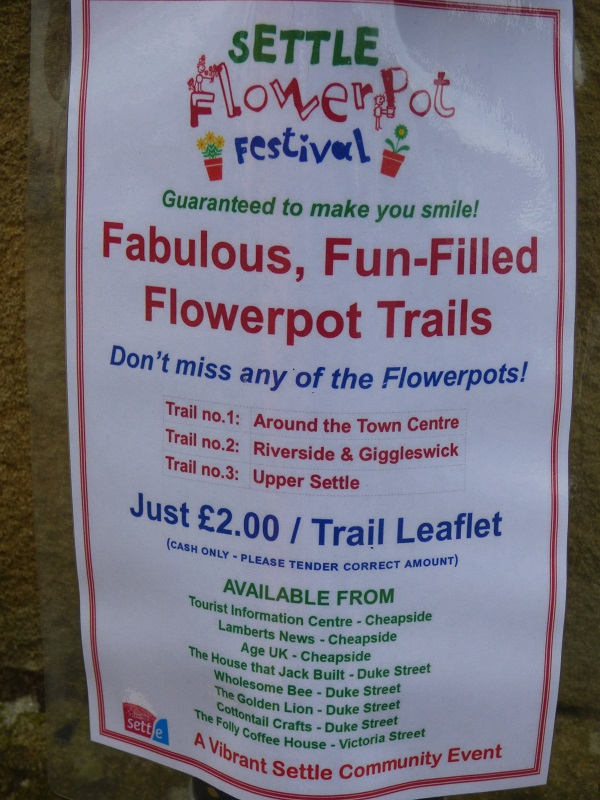 Through The Keyhole Settle Flowerpot Festival