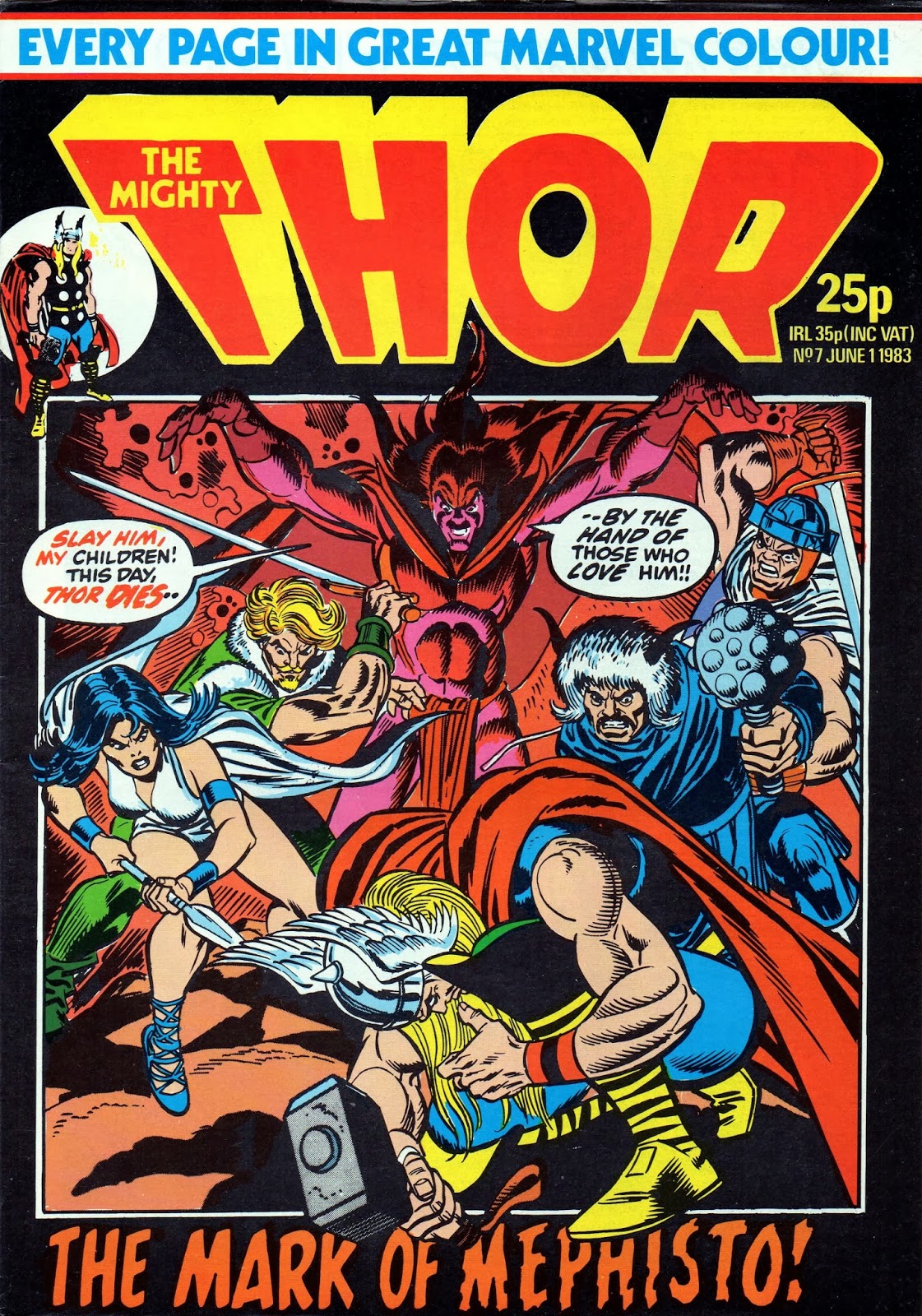 CRIVENS! COMICS & STUFF THE MIGHTY THOR COVER GALLERY PART ONE...