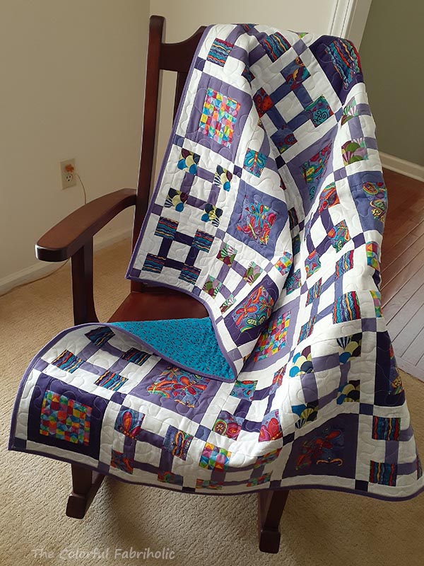 The Colorful Fabriholic Rocking Chair Quilts