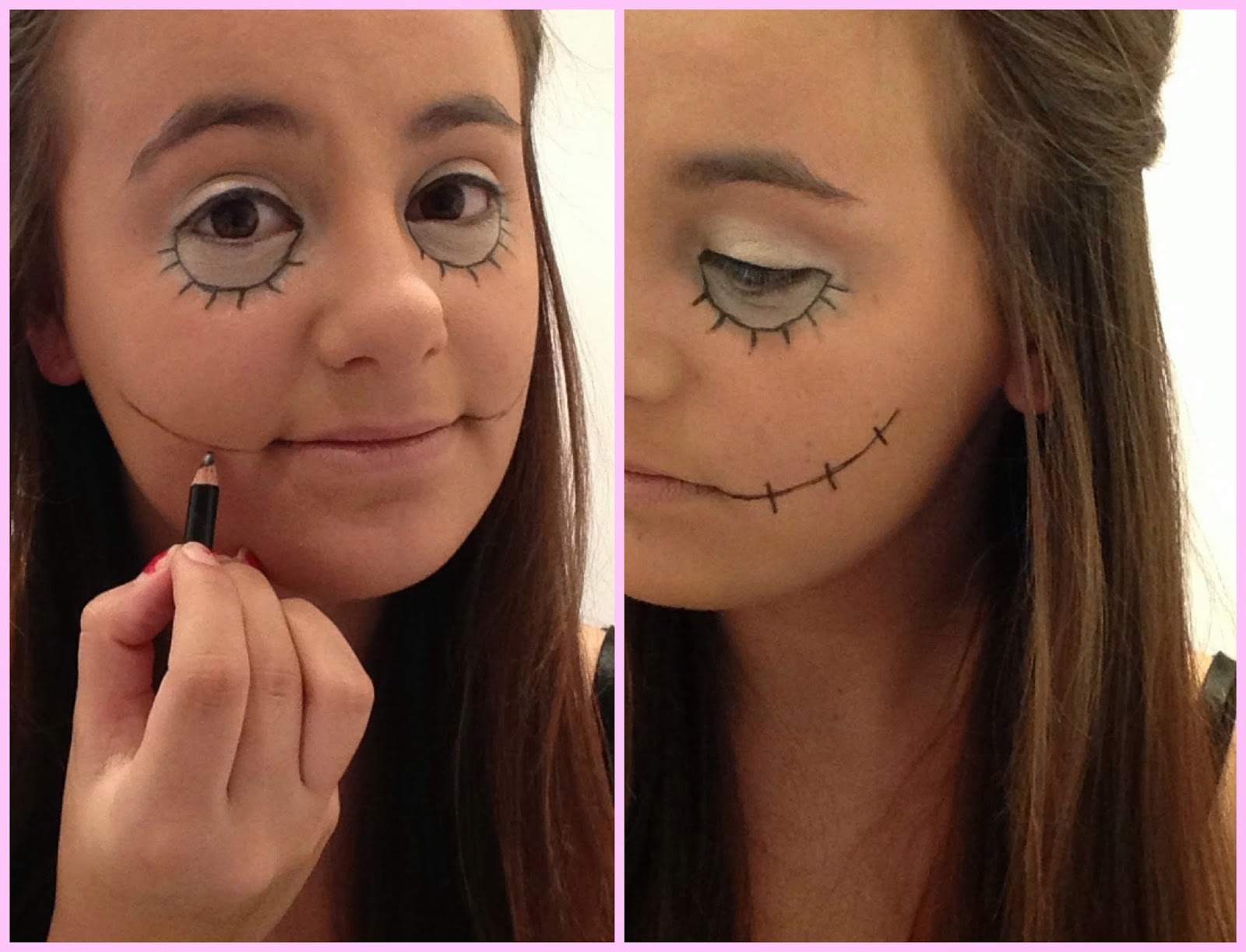 Alarah Halloween Makeup Possessed Doll