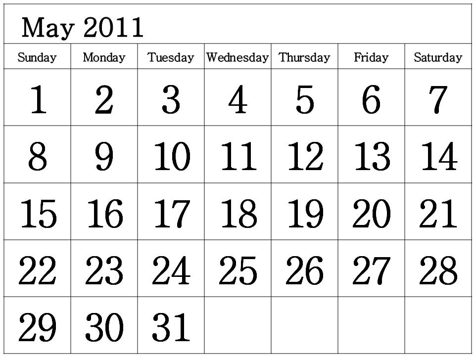 april may calendar 2011 printable. april may calendar 2011