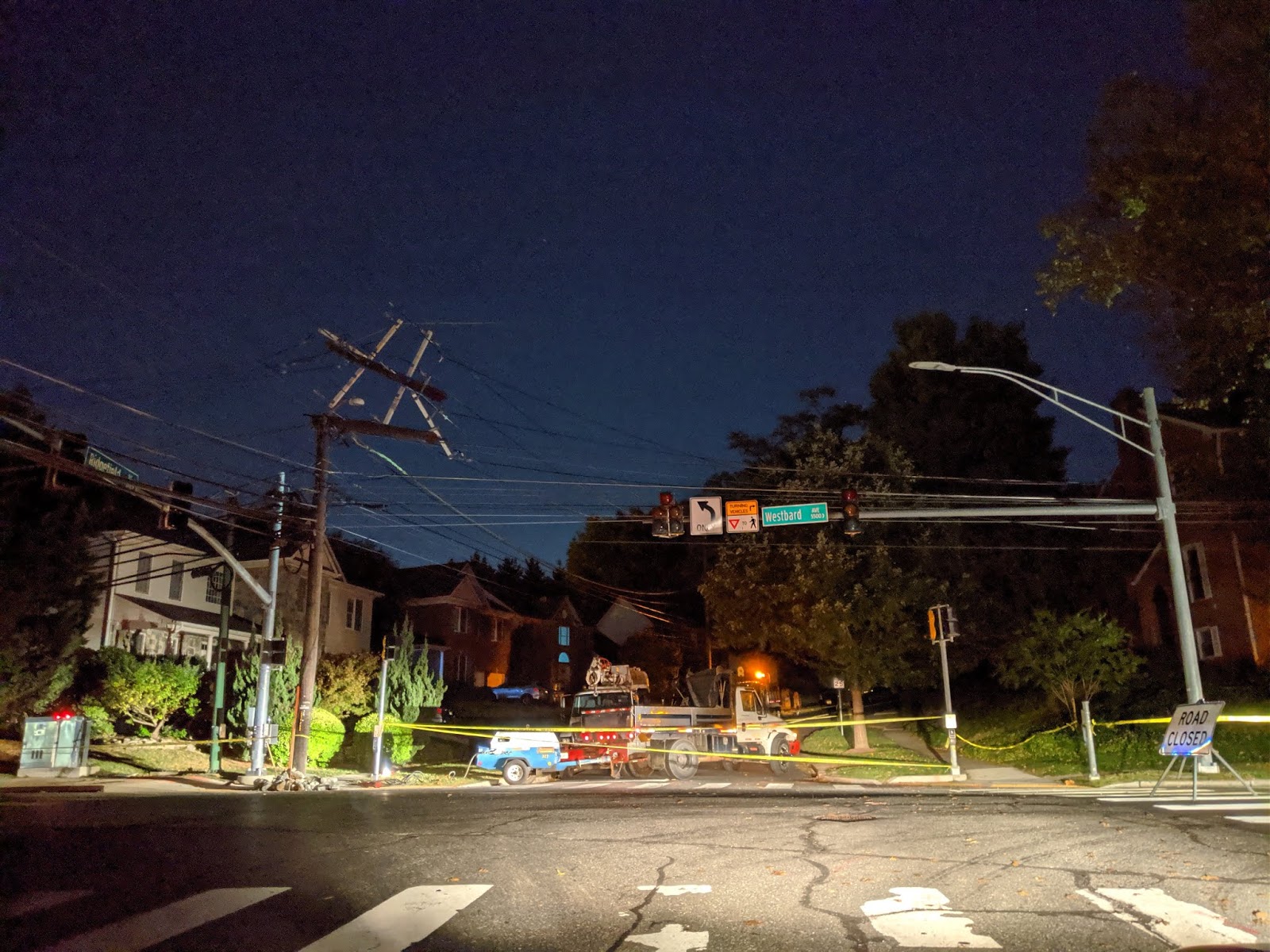 Robert Dyer Bethesda Row High Winds Topple Tree Cause Power Outage In Westbard Area Of Bethesda
