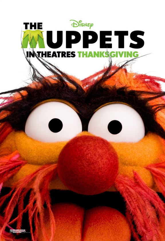 Celebrities, Movies and Games The Muppets Movie Character Posters