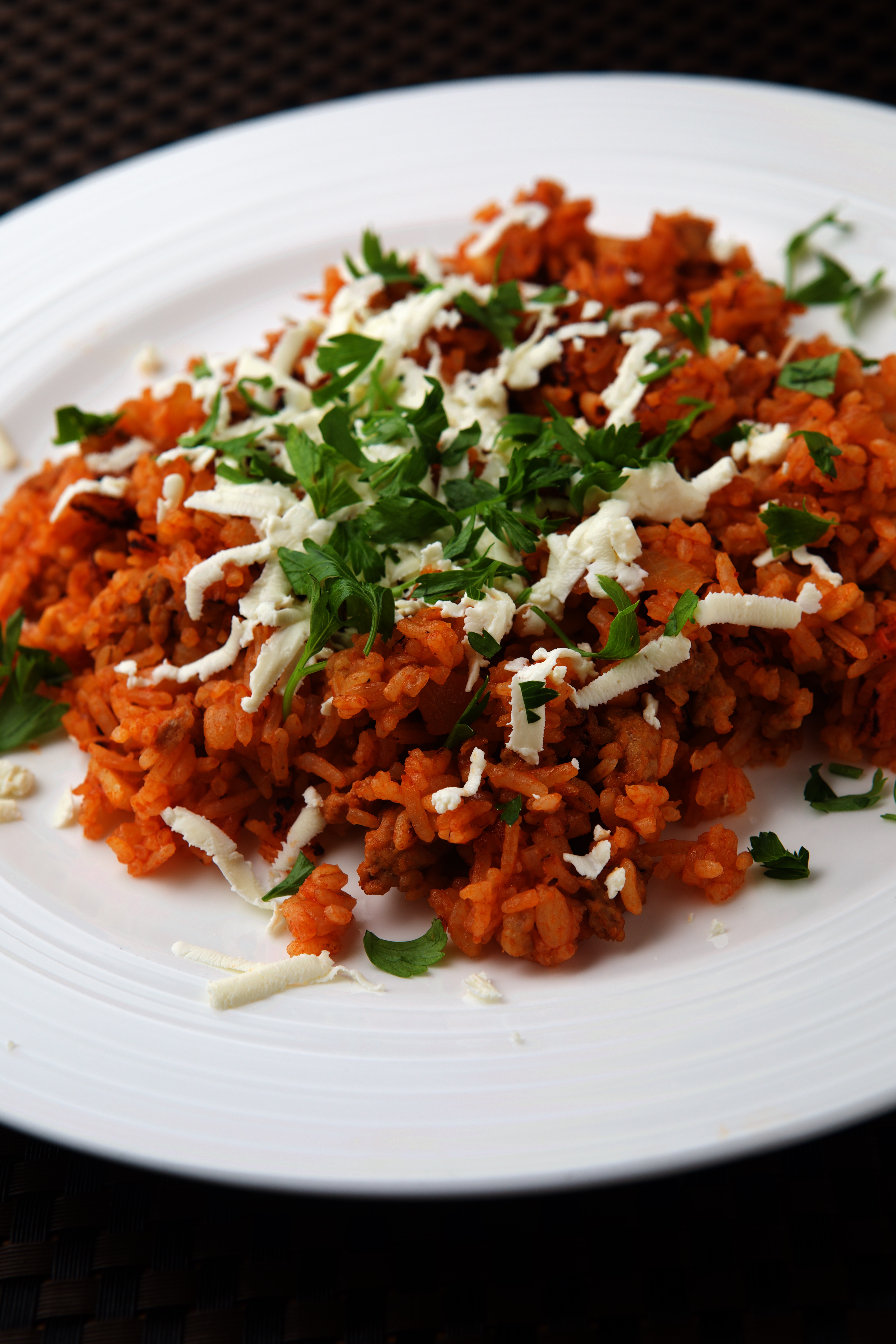 OISHII! Jambalaya with Feta Cheese