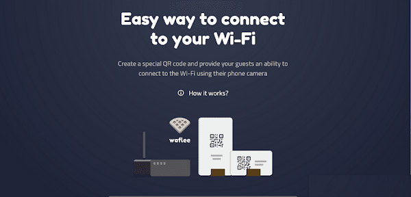 waflee 產生有QRCode的WiFi連線資訊文件