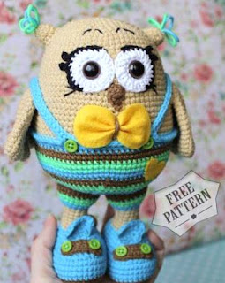 PATRON GRATIS BUHO AMIGURUMI 44379