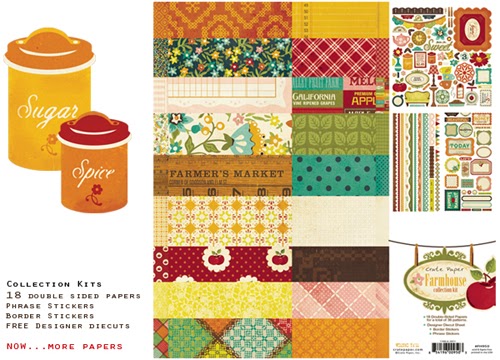Scrapbook Territory: Crate Paper Random, Farmhouse & Peppermint