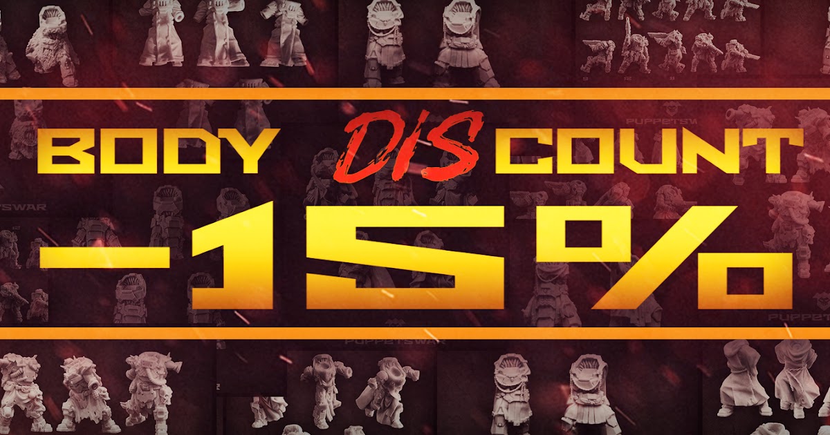 Tabletop Fix Puppetswar New Sale Announcement