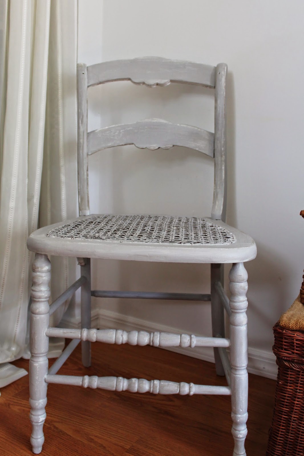 Gray Painted Chair | Love My Simple Home