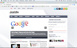 JEELDA Website looks and feels