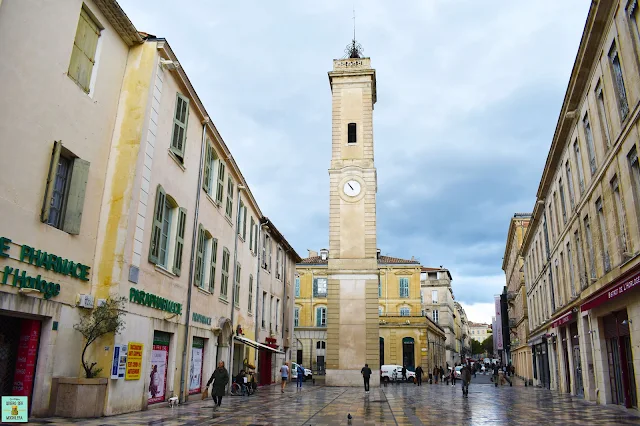 Plaza del Reloj, Nimes