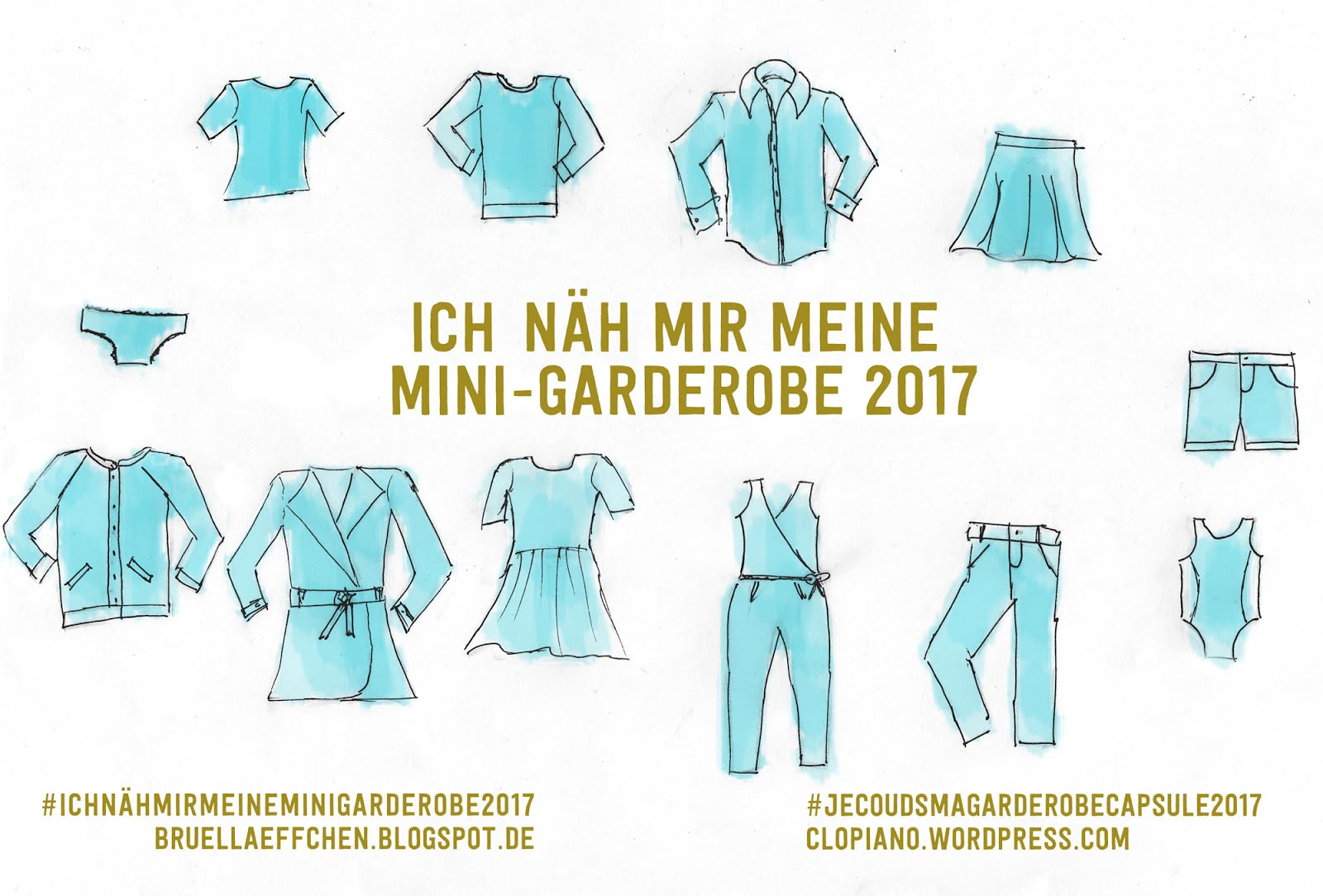 #Ich nähe mir meine Mini-Garderobe 2017