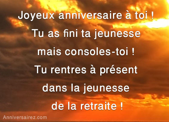 Joyeux Anniversaire A Toi Tu As Fini Ta Jeunesse Anniversaire 50