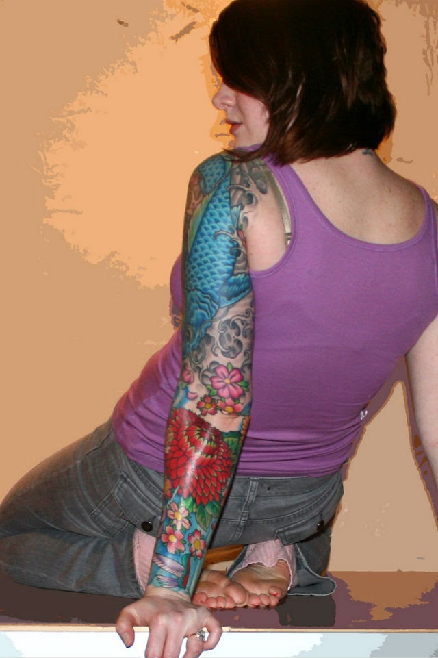 Girls Fashion Trends and Ideas: Full Sleeve Tattoos Ideas