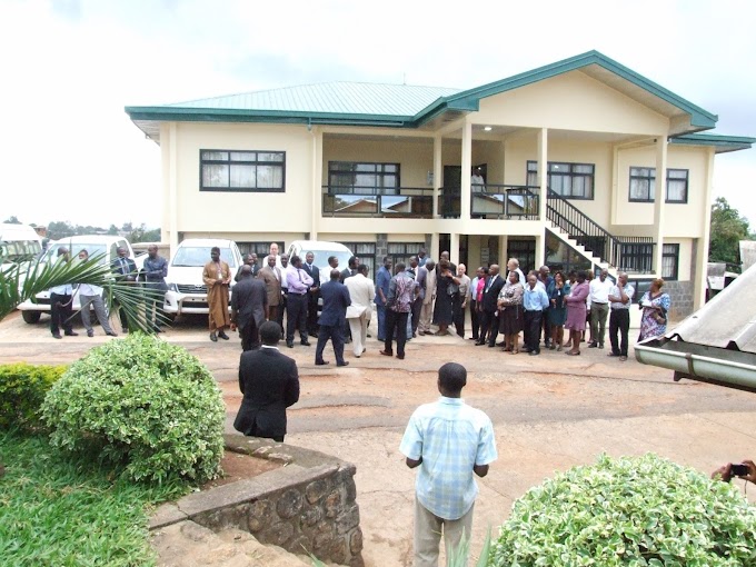 Cameroon Baptist Convention Dedicates new Building and Cars for Health Services