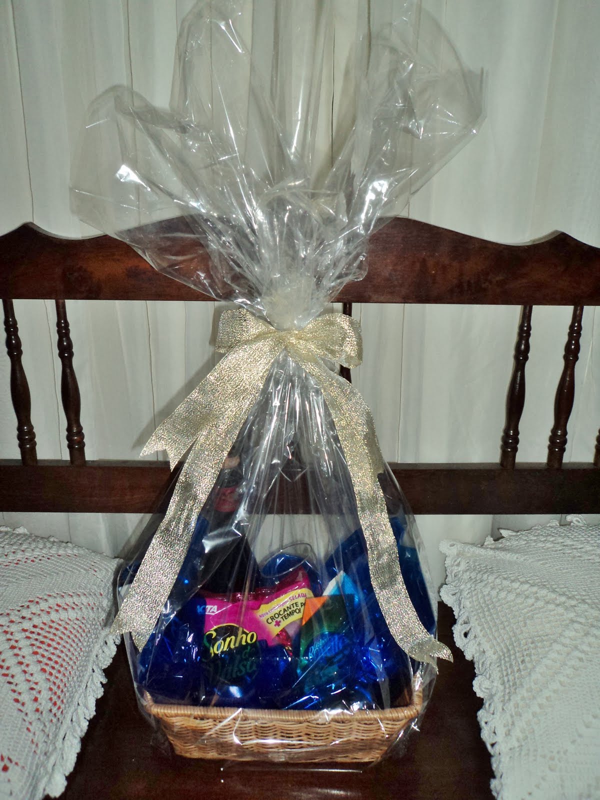 Surpresas e Presentes Sugestão de cesta