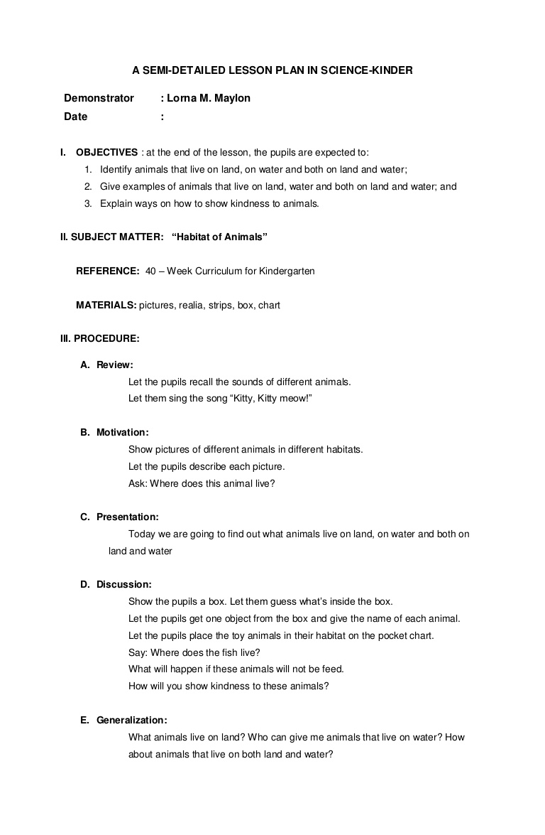 Detailed Lesson Plan In Filipino Grade 8 Lesson Plan In Filipino Www