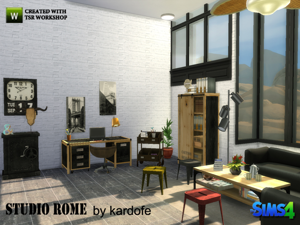 kardofe Creaciones Sims: STUDIO ROME